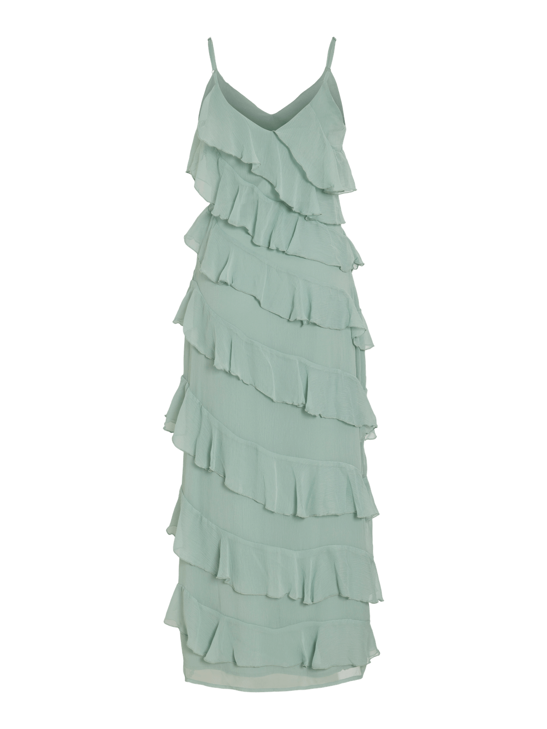 VILUNA Midi Dress - Green Milieu - VERO MODA & VILA Bergvik